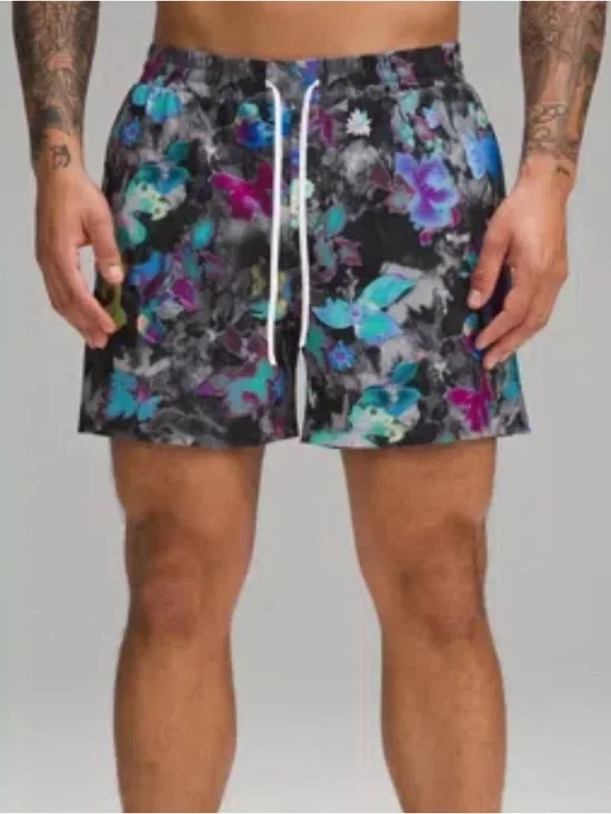Lululemon Floral Glow Blue Multi NWT 7