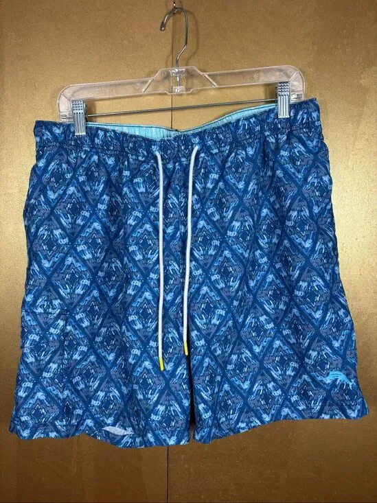 Tommy Bahama mens printed swimming trunks size L