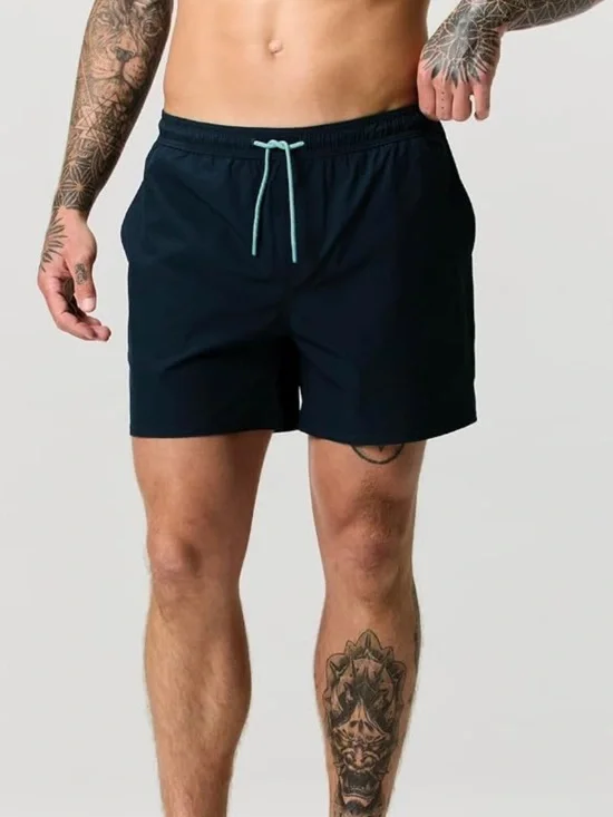 Wellen Men's Performance Lined Swim Trunks 7