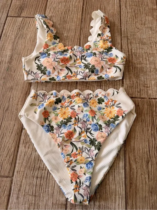 Beach Riot floral bikini