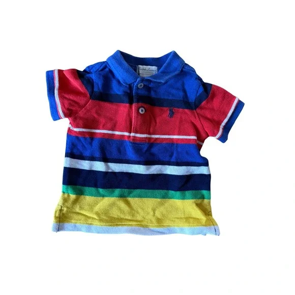 Ralph Lauren striped polo‎ top
