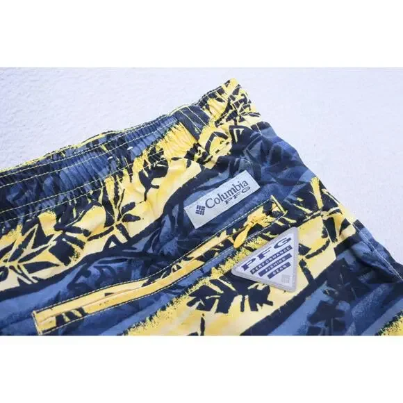 Columbia PFG Swim Trunks Floral Omni-Shade Fishing Shorts 6