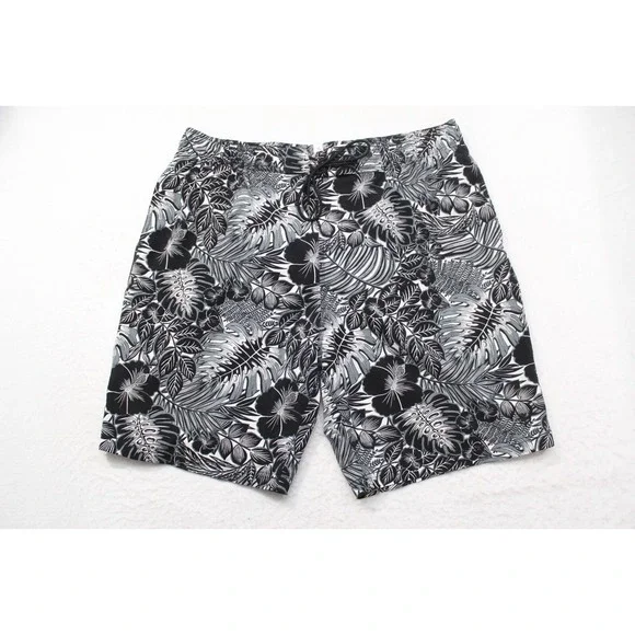Coolibar Board Shorts Swim Trunks Floral UPF 50+ W/ Pockets Mens Size‎ 2XL x 10
