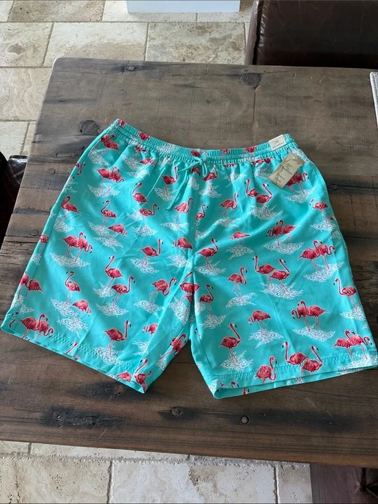 NWT Big and Tall Mens Swimming Trunks by Caribbean Size 2XT