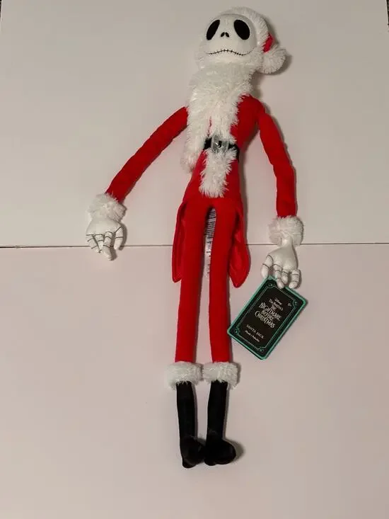 Santa Jack Skellington Plush 26