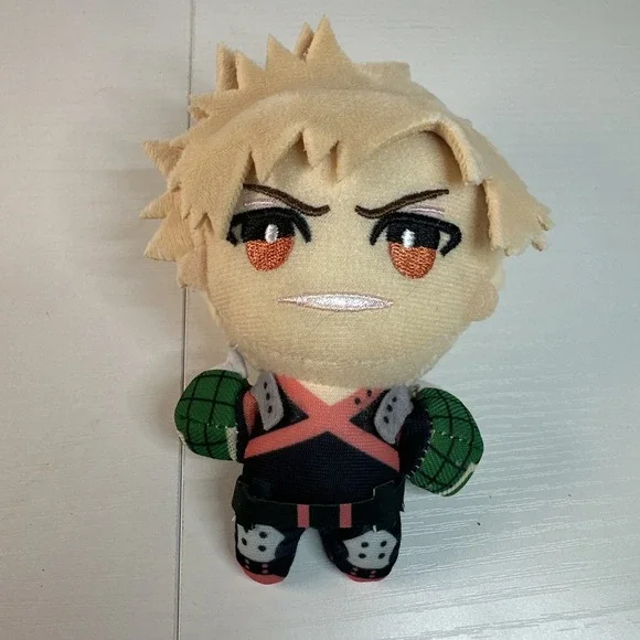 My Hero Academia Little Buddy Katsuki Bakugo Dangle Keychain Plush Toy 5