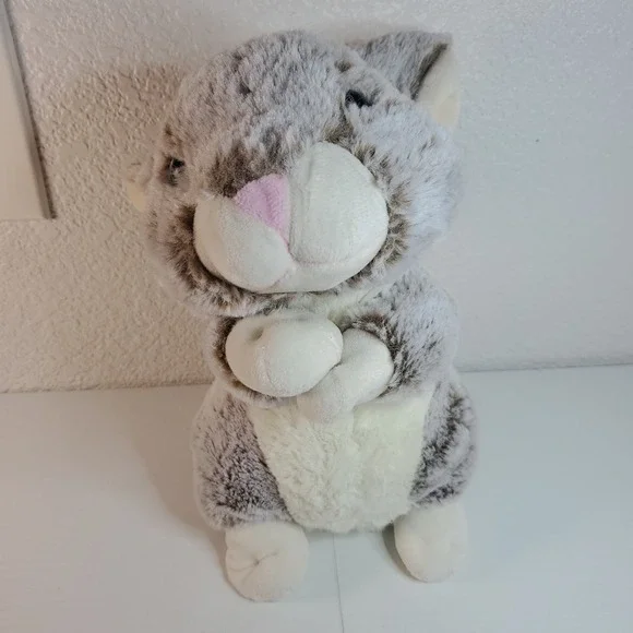 Kellytoy Gray Bunny Rabbit Plush 11