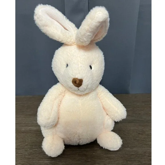 Mary‎ & Martha DaySpring Cream Bunny Rabbit Plush Stuffed Animal Heart Nose 11