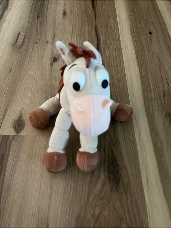 Vintage Disney Parks Pixar Bullseye Woodys Horse Poseable Plush From Toy Story