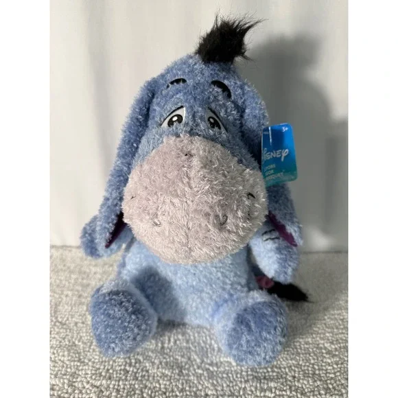 Disney Eeyore‎ Weighted Plush Toy Stuffed Animal NWT
