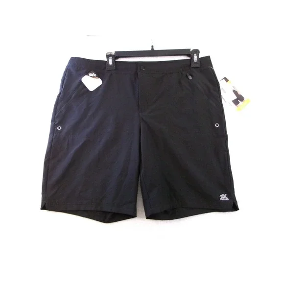 ZeroXposur Mens‎ Paddle Shorts Black Quick Dry UPF 50 Board Shorts Y98207 XL
