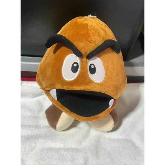 Super Mario goomba hand puppet