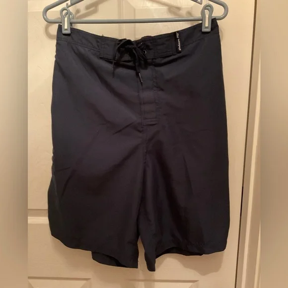 Navy blue swim trunks suit shorts men M beach 🏖️ pool