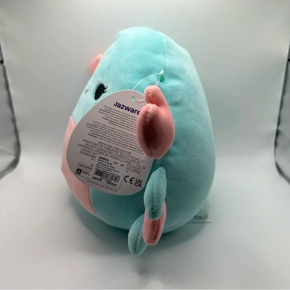 Squishmallows Isler 💙Teal and 🩷Pink 🦀Crab Plush