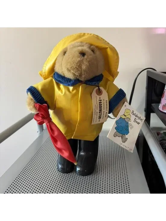 Yellow Paddington Bear plushie