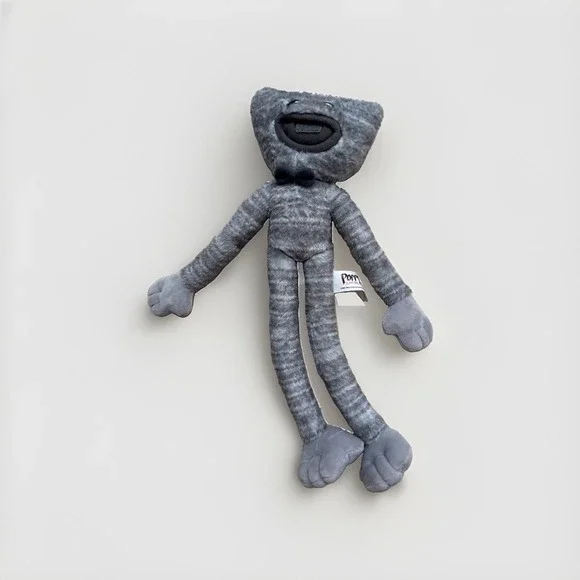 Huggy Wuggy Poppy Playtime Gray Stripe  Plush  13
