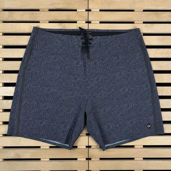 Mens Outerknown Apex Evolution Trunks By Kelly Slater 36 Purple Blue 7.5