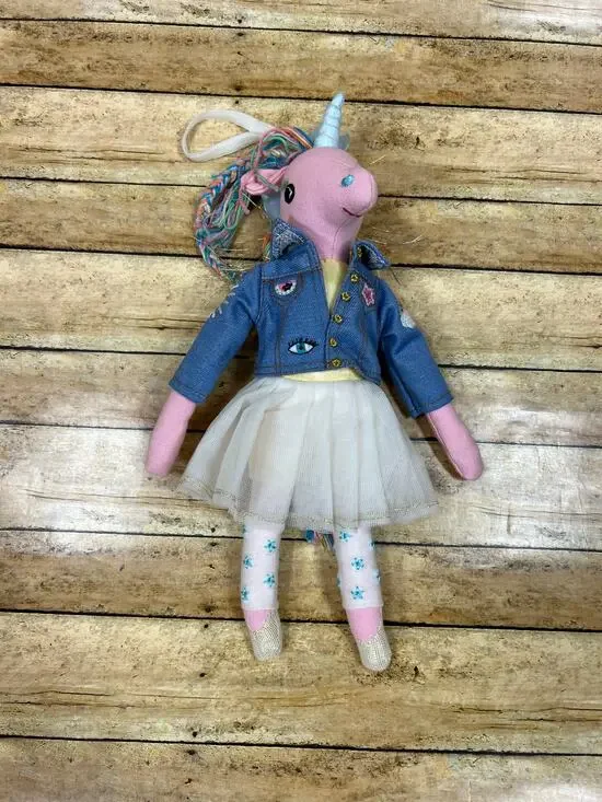 Pottery Barn Kids Sophie Unicorn Ballerina Doll 12