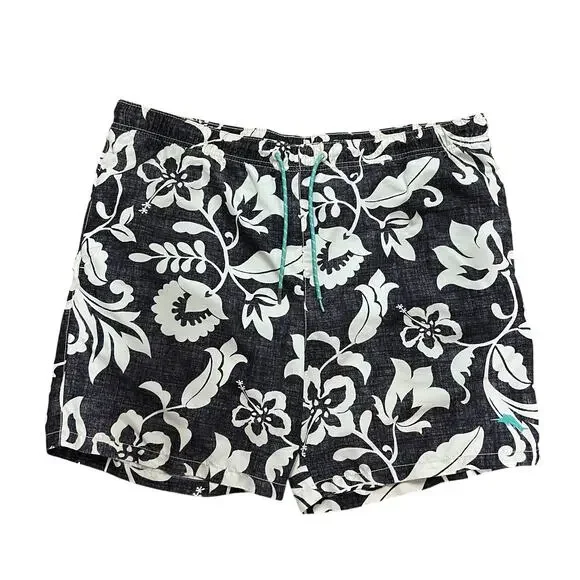 Tommy Bahama Relax Swim‎ Trunks Men's Large Drawstring Front/Back Pockets Lined