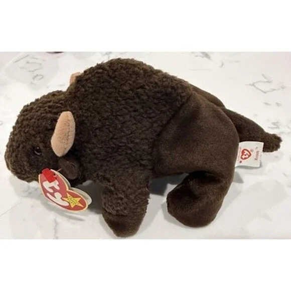 TY Beanie Baby - ROAM the Buffalo (6.5 inch)