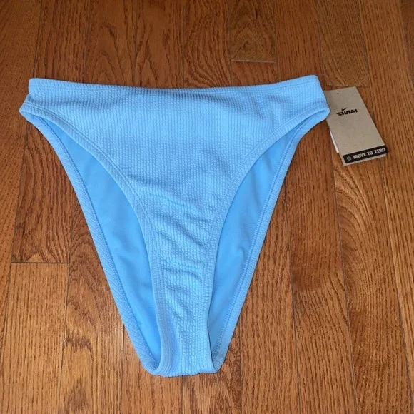Nike Swim Bikini Bottom Swimsuit Move To Zero Women's Size‎ XL Textured