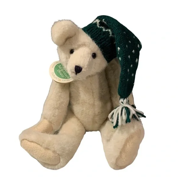 Vtg Mary Meyer Green Mountain Bear BOLTON Vermont Artist Carol Carini Christmas