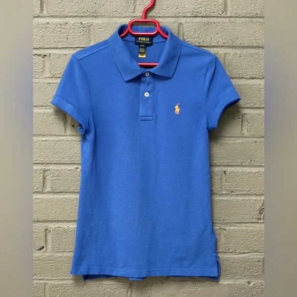 Polo Ralph Lauren blue Polo Shirt  L - 12/14
