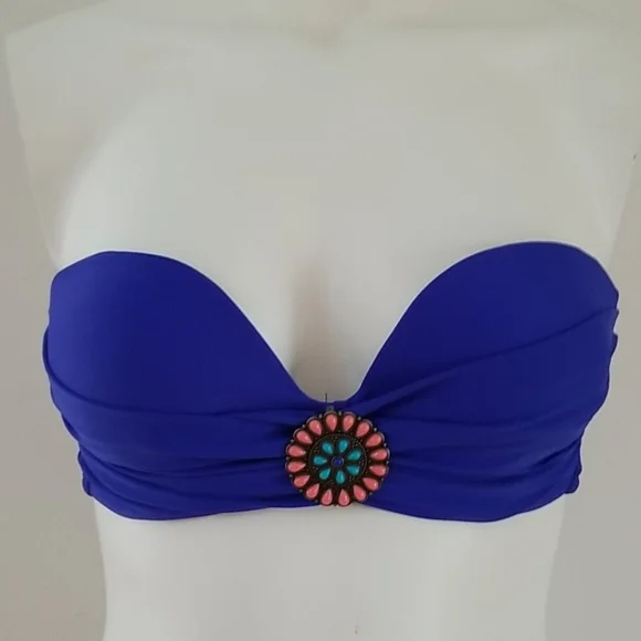 Xhilaration Royal Blue bikini top