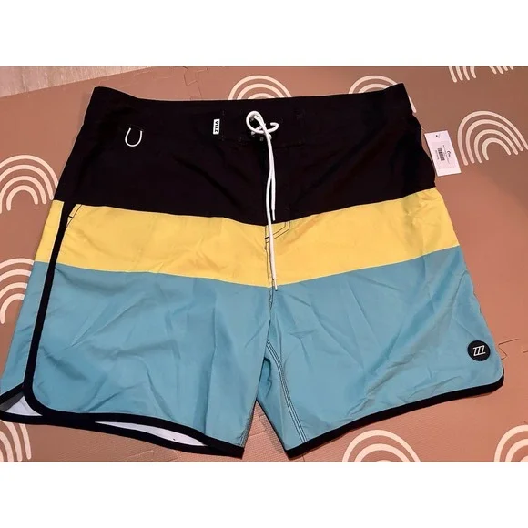 Zyia Active‎ Men's Swim Trunks Size XXXL
