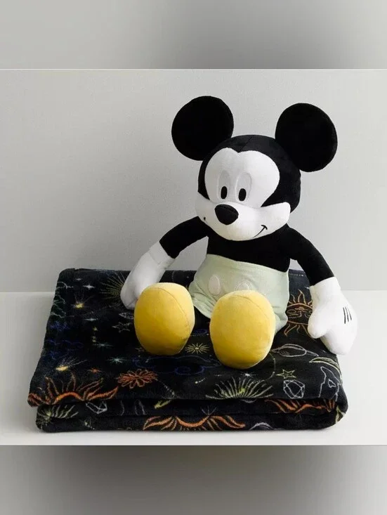 Disney's Mickey Mouse Glow-In-The Dark Buddy & Throw by The Big One Kids™