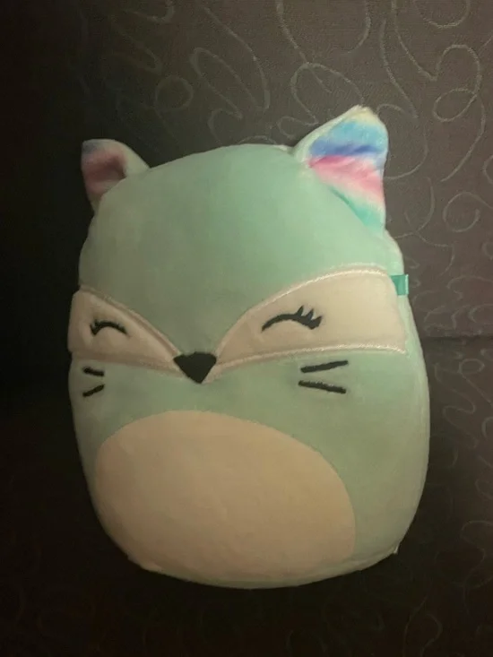 Teal fox squishmallow