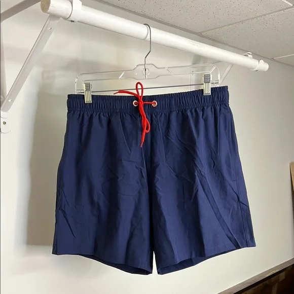 NWT Amazon‎ Navy Blue Men's Swim Shorts- M