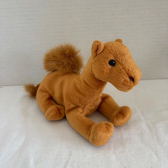 Ty Beanie Babies Niles the Camel Tan‎ Plush Stuffed Animal 2000 Retired 7 inch
