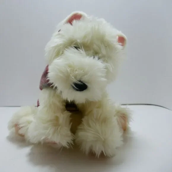 Victoria's Secret by Gund Lola Plush Stuffed animal dog Schnauzer Vintage 2001