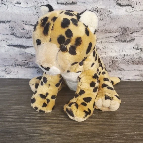 Aurora Destination‎ Nation Sitting Cheetah Plush 11