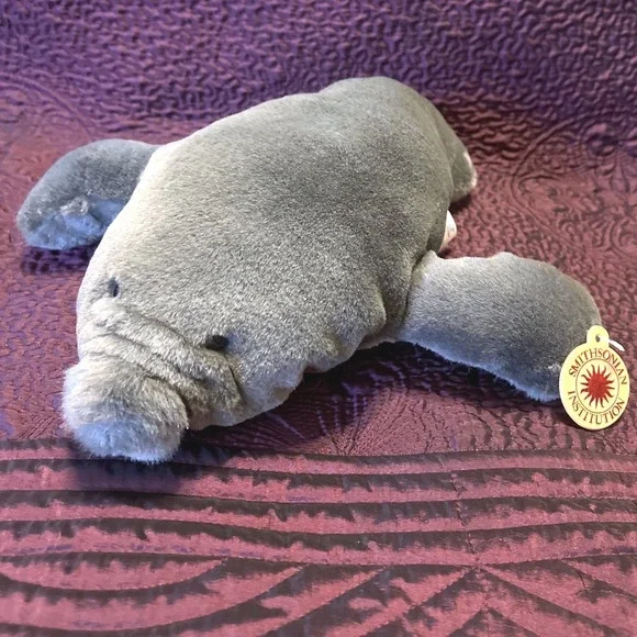 Smithsonian Institution Manatee Sea‎ Cow Oceanic Collection Stuffed Animal 14