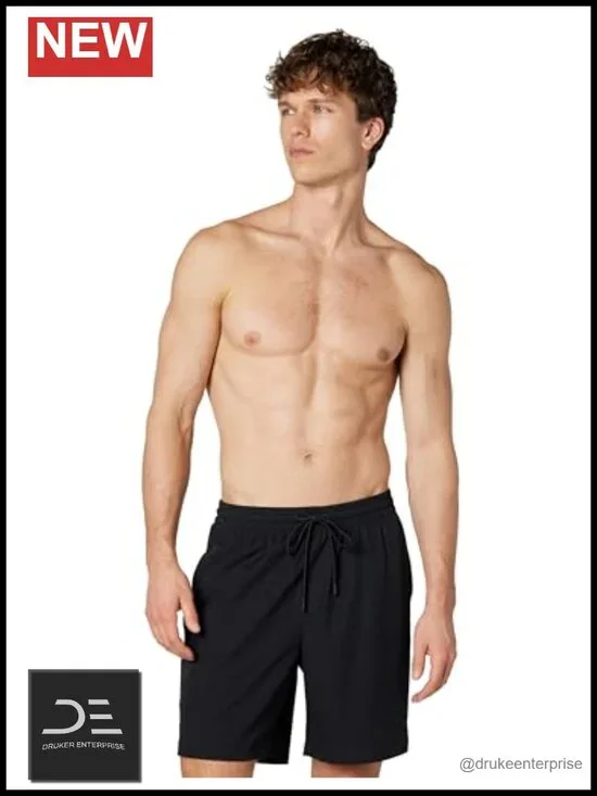 Men's Stretch Quick Dry Volley UPF 40+ Protection Swim Trunk