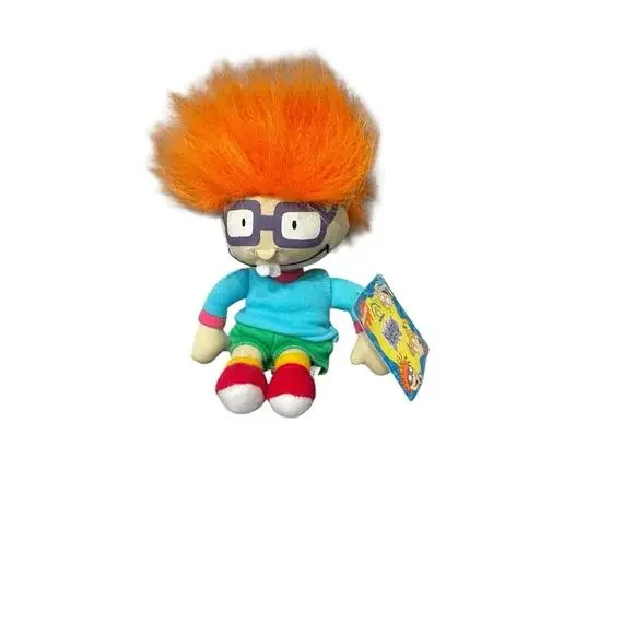 Vintage Rugrats 1997 Applause Chuckie Soft Plush Nickelodeon 7