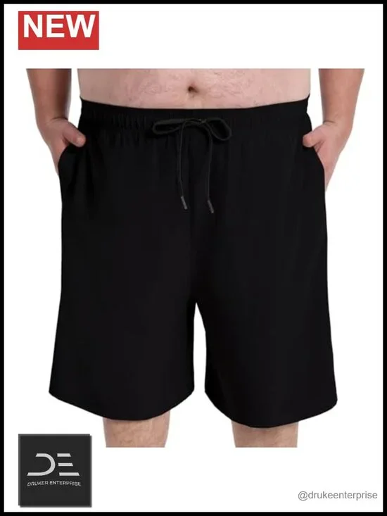 Big & Tall Men's Quick-Dry Mesh Liner Swim Trunks Board Shorts Plus Size