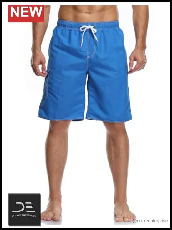 Men's Quick Dry Swim Trunks Board Shorts Bathing Suits with Pockets