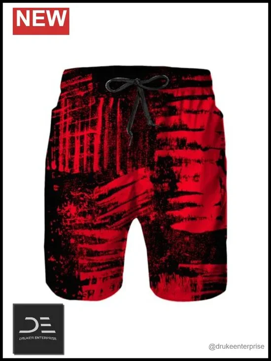 Quick Dry Swim Trunks with Mesh Lining Board Shorts Beach Swimwear