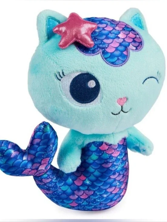 Cabbys Dollhouse Mermaid Plush Toy NIP