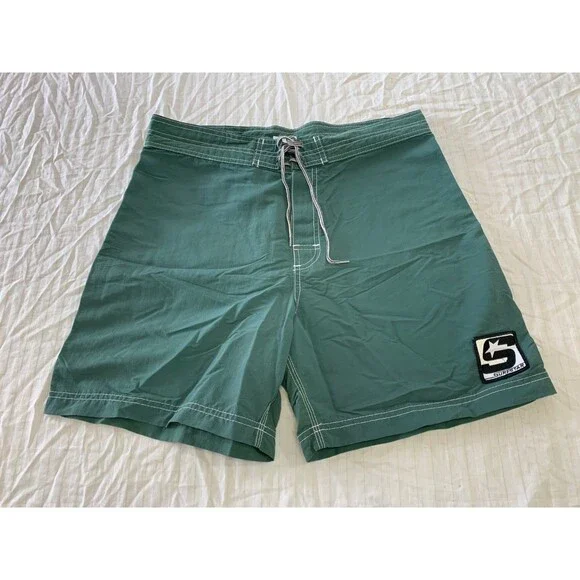 🌎🌎🌎 SURFSTAR MENS NYLON SWIM UNLINED SHORTS SIZE 34 🌎🌎🌎