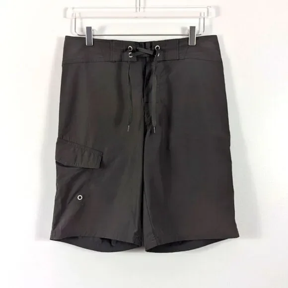 Mossimo Supply Co. Men's Swim Board Shorts 30 Waist Dark Gray
