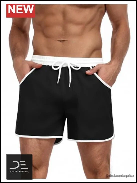 Men's Quick Dry Swim Trunks Board Shorts with Mesh Liner