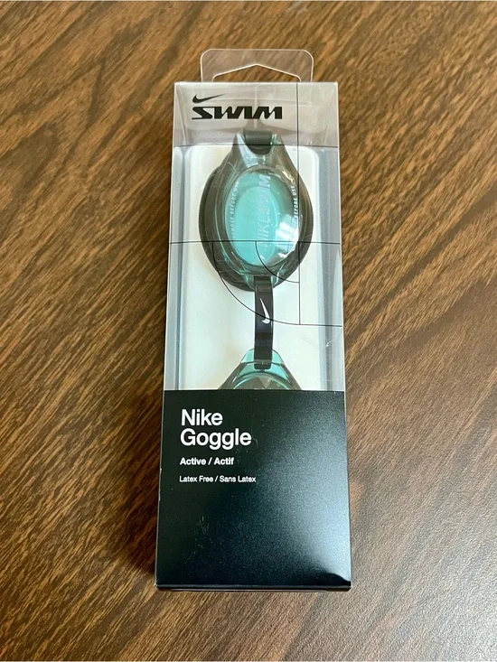 Nike Active Hydroblast Swim Goggle Smoke NESSC169-007 NEW