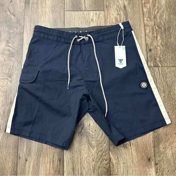 Vissla Men’s Trip Out  Boardshorts Men’s Size 30 Navy Blue