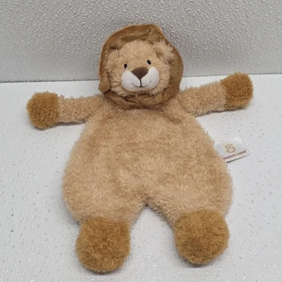 Apricot Lamb Baby Stuffed Animal Security Blanket Lion Plush Lovey