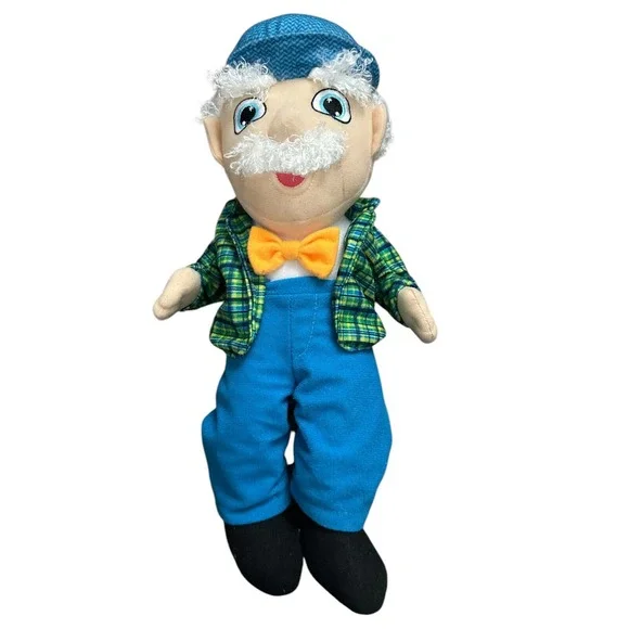 The Mensch on a‎ Bench Ask Papa Talking Jewish Grandfather Doll 12