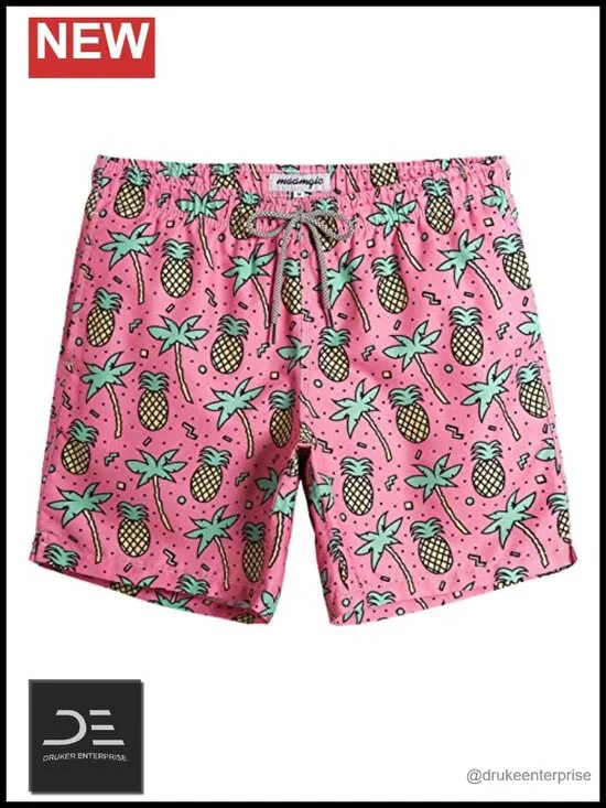 Quick Dry Swim Trunks with Mesh Lining 7